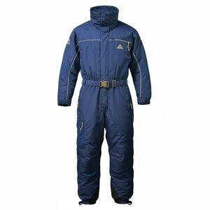 Vintage 90s Marmot Women’s 12 One Piece Ski Suit CMH Blue Insulated Snowsuit